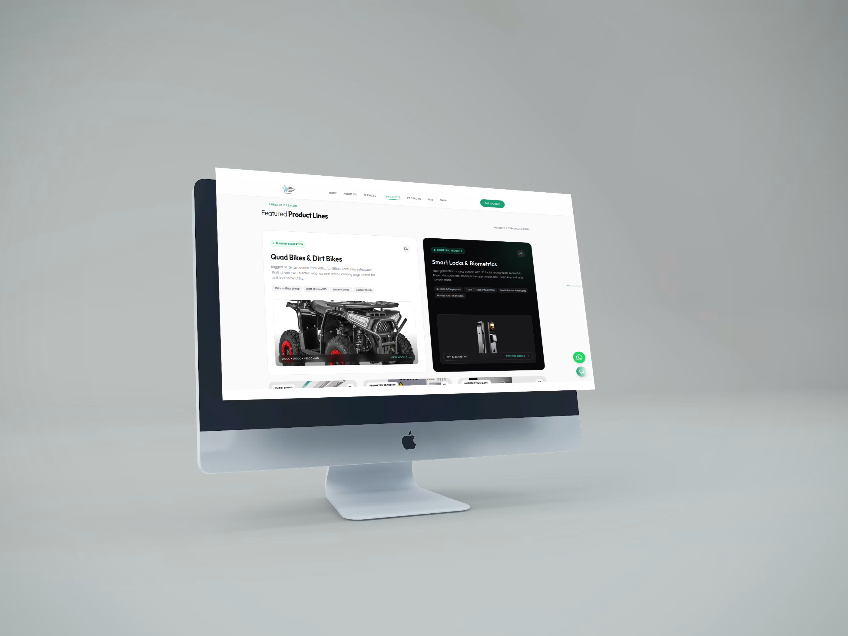 Cynop Engineering Solutions — Corporate Platform Mockup